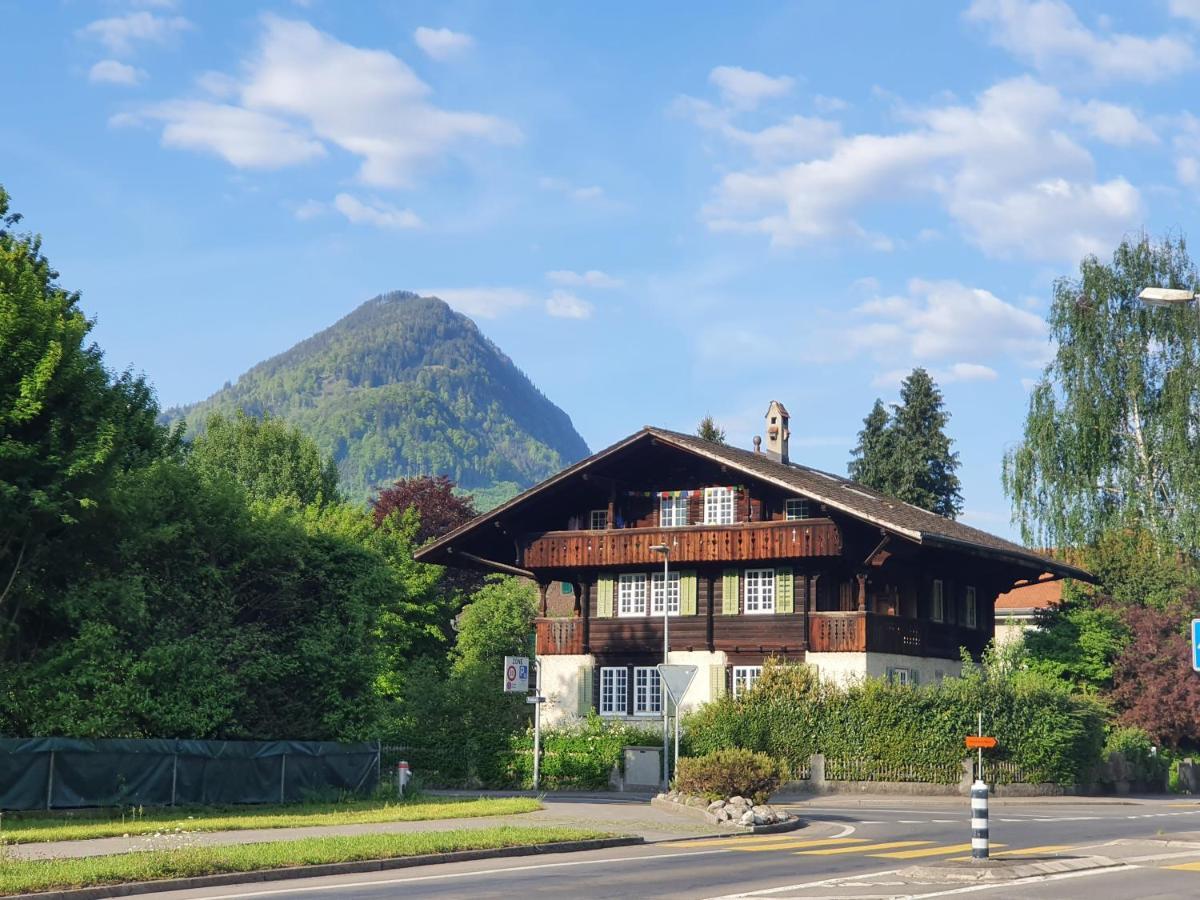 Zentral Gelegene Wohnung Mit Grossem Garten Interlaken Cameră foto